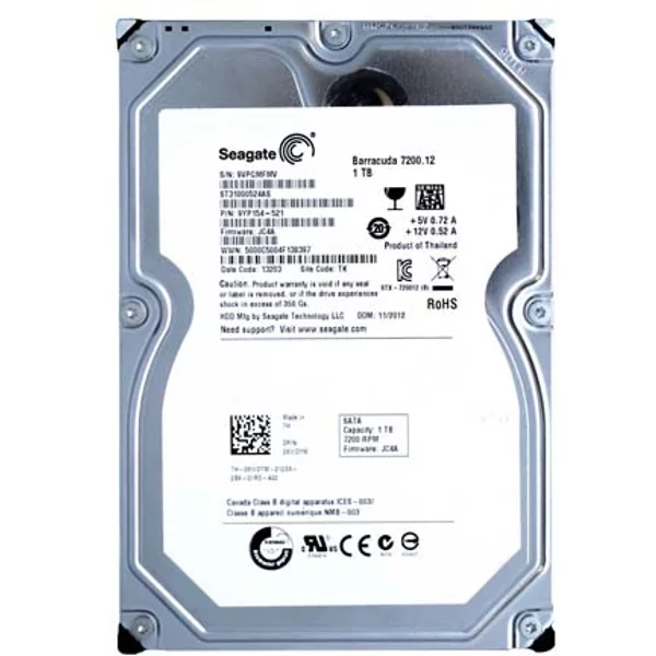 Dell 8WDYM | 1TB 7200RPM Sata 6Gb/S 32MB Cache 3.5-Inch Hard Drive-image