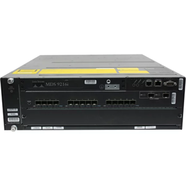 Cisco DS-C9216I-K9 | Mds 9216 16 X Fibre Channel Ports Managed 3U Rack-Mountable Fabric Switch-image