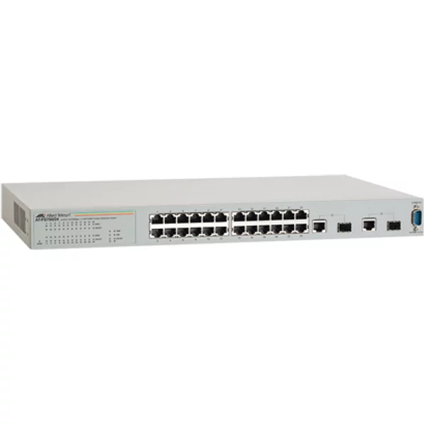 Allied Telesis AT-FS750/24-20 | FS700 Series 24 X Ports 10/100Base-Tx Rack-Mountable Layer 2 Unmanaged Fast Ethernet Network Switch-image
