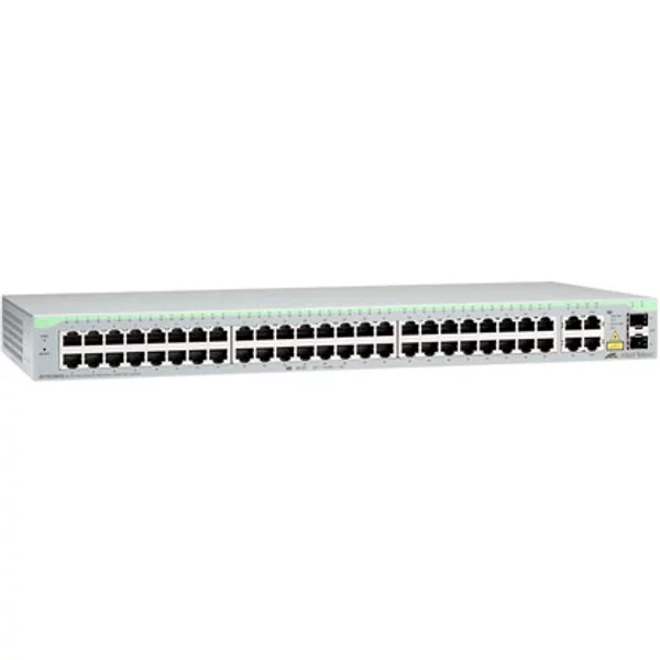 Allied Telesis AT-FS750/52-30 | FS750 Series 48 X Ports 10/100Base-Tx Poe + 2 X Ports 1000Base-T + 2 X Ports Sfp Combo Rack-Mountable Layer 2 Managed Fast Ethernet Websmart Edge Network Switch-image