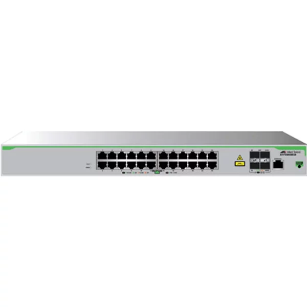 Allied Telesis AT-FS980M/28 | Centrecom FS980M 24 X Ports 100Base-Tx + 4 X Ports Sfp Layer 3 Managed Fast Ethernet Network Switch-image