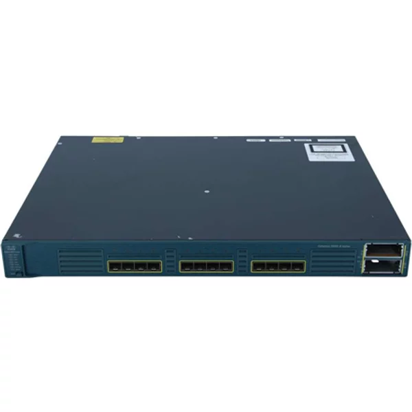 Cisco WS-C3560E-12SDS-RF | Catalyst 3560-E Series 3560E-12SD 12 X Sfp Based Ports 1000Base-X + 2 X Sfp+ X2 Based Ports Layer 3 Managed 1U Rack-Mountable Gigabit Ethernet Network Switch-image