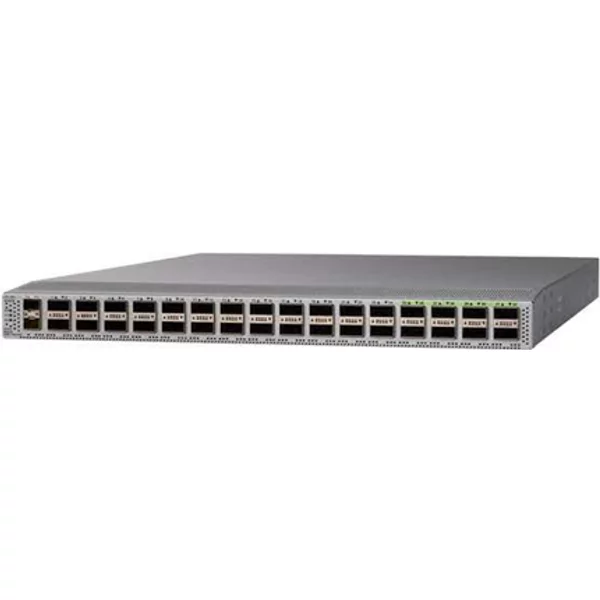 Cisco N9K-C9332C | Nexus 9000 Series 9332C 32 X QSFP28 Ports 100Gbase-X + 2 X Sfp+ Ports Layer 2 Managed 1U Rack-Mountable Gigabit Ethernet Network Switch-image