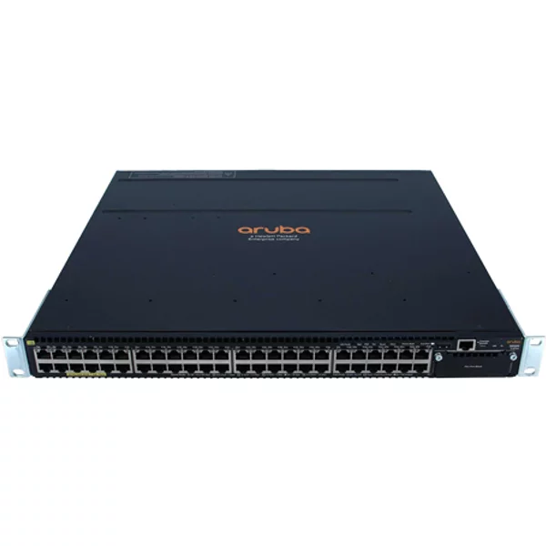 Hp JL074-61001 | Aruba 3810 Series 3810M 48G Poe+ 1‑Slot 48 X 10/100/1000Base-T RJ-45 Poe+ And 1 X Expansion Module Slot Layer 3 Managed Gigabit Ethernet Network Switch-image