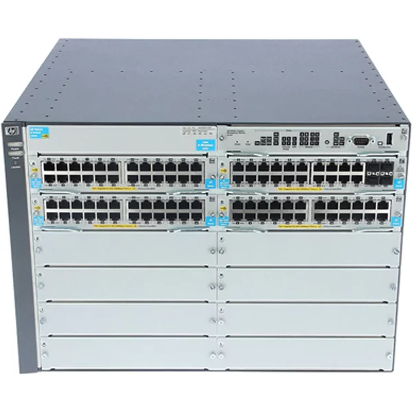 Hp J9540A | Procurve 5400 Zl Series 5412-92G-Poe+ 92 X Ports 1000Base-T Poe+ + 4 X Slots Open Sfp Mini-Gbic + 8 X Open Module Slots Layer 3 Managed Chassis Switch-image