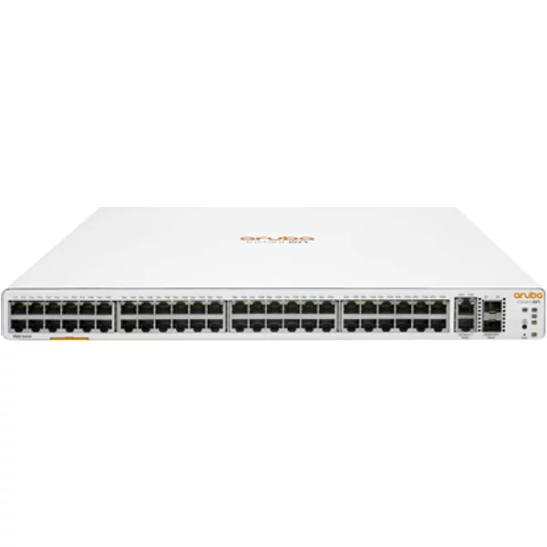 Hp JL808-61101 | Aruba Instant On 1960 48G 2XGT 2SEP+ 48 X Ports 10/100/1000 + 2 X Ports 10 Gigabit Sfp+ + 2 X Ports 10 Gigabit Ethernet Rack-Mountable Layer 3 Managed Gigabit Ethernet Network Switch-image