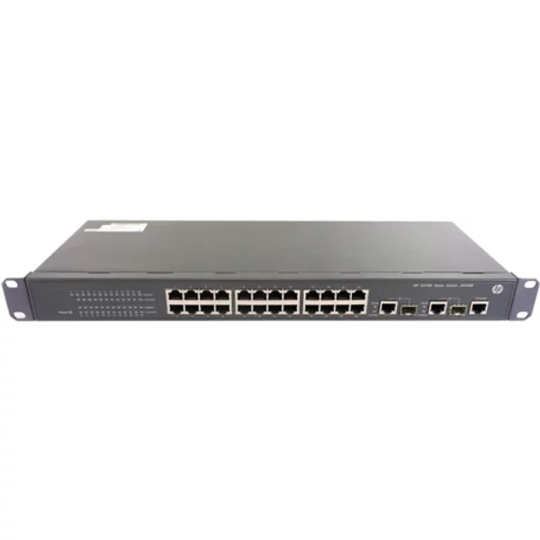 Hp JD320B | Flexnetwork A3100-24 V2 Ei 24 X RJ-45 Ports 10/100Base-Tx + 2 X Dual Personality Ports SFP/RJ-45 Layer 2 Managed Rack-Mountable Fast Ethernet Network Switch-image