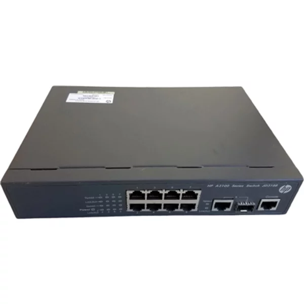 Hp JD318B | Flex Network 3100 Series 3100-8 8 X RJ-45 Ports 10/100Base-Tx + 1 X Sfp Combo Ports Layer 2 Managed 1U Rack-Mountable Fast Ethernet Network Switch-image