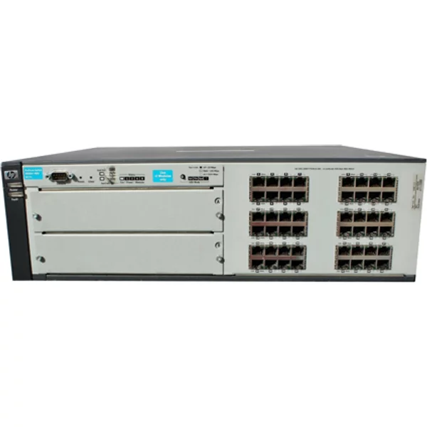 Hp J8771A#ABA | Procurve 4202Vl-48G 48 X RJ-45 Ports 1000Base-T + 2 X Expansion Slot Modular Layer 2 Managed Rack-Mountable Gigabit Ethernet Network Switch-image