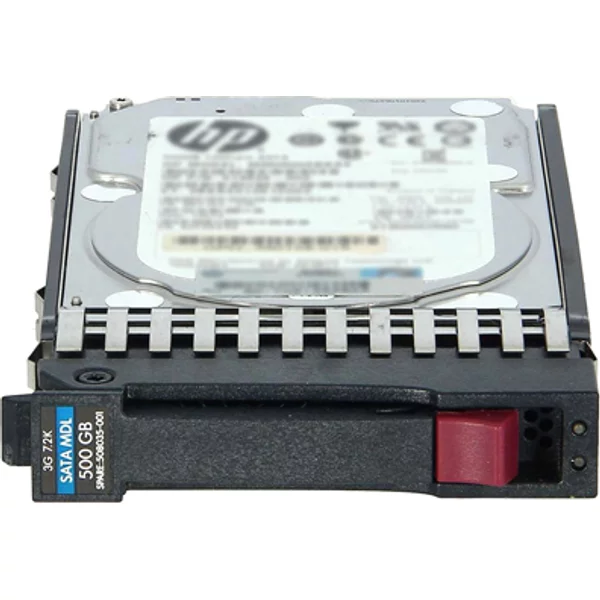 HP 508035-001 | 500GB 7200RPM Sata 3Gb/S SFF Hot-Pluggable 2.5-Inch Midline Hard Drive For Gen1 To Gen7 Proliant Server-image