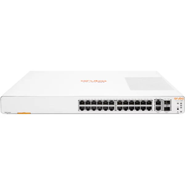 Hp JL806-61001 | Aruba Instant On 1960 24G 2XGT 2SFP+ 24 X Ports 10/100/1000Base-T + 2 X Ports 10Gbe Sfp+ + 2 X Ports 10Gbase-T Rack-Mountable Layer 2 Managed Gigabit Ethernet Network Switch-image