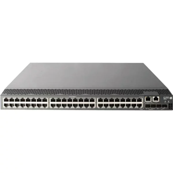 Hp JG316-61001 | Flexfabric 5830 Series 5830AF-48G 48 X Ports 10/100/1000Base-T + 2 X Dual Personality RJ-45/SFP Ports + 2 X Sfp+ Ports Layer 3 Managed 1U Rack-Mountable Gigabit Ethernet Network Switch-image