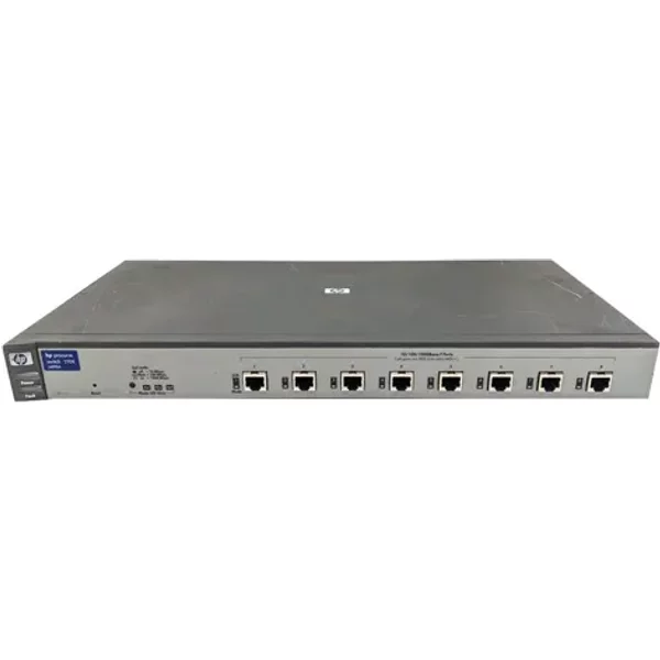Hp J4898A | Procurve 2700 Series 2708 8 X 10/100/1000Base-T RJ-45 Ports Layer 2 Unmanaged Gigabit Ethernet Network Switch-image