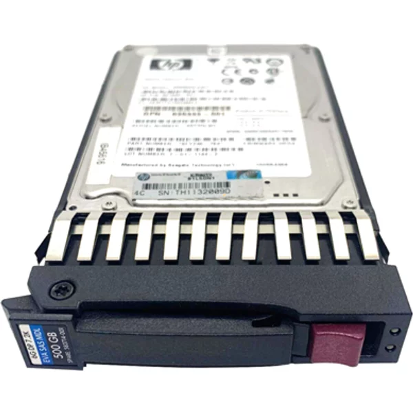 HP 583714-001 | 500GB 7200RPM SAS 6Gb/S SFF Hot-Pluggable Dual Port 2.5-Inch Hard Drive For EVA M6625-image