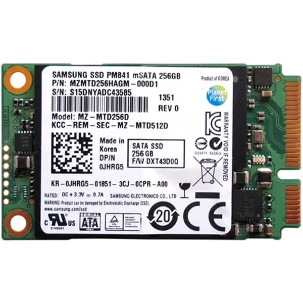 Dell 0JHRG5 | 256GB Multi-Level Cell Sata 6Gb/S Msata Solid State Drive-image