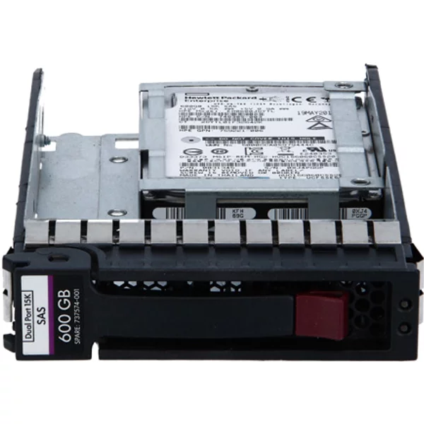 HP 737574-001 | 600GB 15000RPM SAS 12Gb/S Hot-Pluggable Dual Port LFF 3.5-Inch Hard Drive For Gen1/7 Proliant Server/Storage Array-image