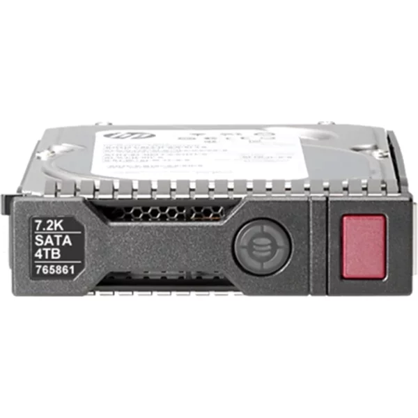 HP 765861-001 | 4TB 7200RPM Sata 6Gb/S 128MB Cache Hot-Pluggable (512E) LFF 3.5-Inch Midline Hard Drive For Gen8/9 Proliant Server-image