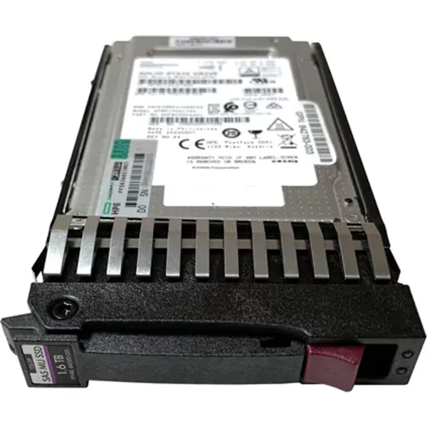 Hp 841500-001 | 1.6TB Multi-Level Cell Sas 12Gb/S Mixed Use Mainstream Endurance Hot-Swappable Dual Port 2.5-Inch Solid State Drive For MSA2 P2000 G4 Storage Array-image