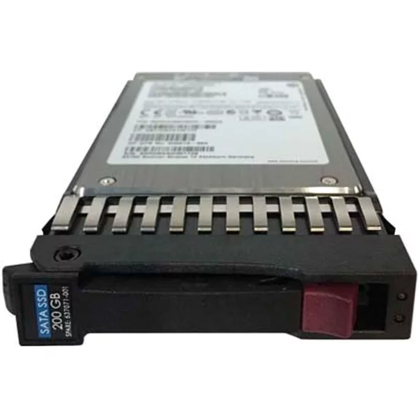 Hp 637071-001 | 200GB Multi-Level Cell Sata 3Gb/S Hot-Pluggable 2.5-Inch Enterprise Solid State Drive For Proliant Servers Storage Arrays-image
