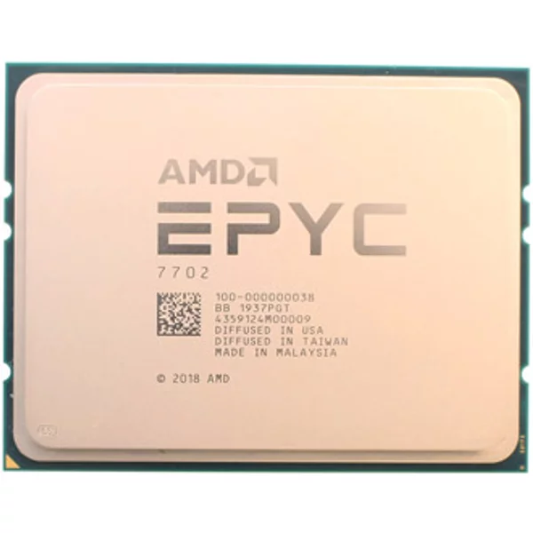 Amd 100-100000038WOF | Epyc 7702 64-Core 2.0Ghz Socket SP3 512 Mb L3 Cache Processor-image