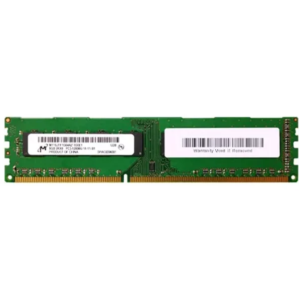 Micron MT16JTF1G64AZ-1G6E1 | 8GB Ddr3-1600Mhz PC3-12800 Non-Ecc Unbuffered Udimm CL11 2Rx8 1.5V 240-Pin Memory Module-image