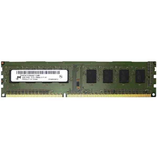 Micron MT8KTF25664AZ-1G4M1 | 2GB Ddr3-1333Mhz PC3-10600 Non-Ecc Unbuffered Udimm CL9 1Rx8 1.35V 240-Pin Memory Module-image