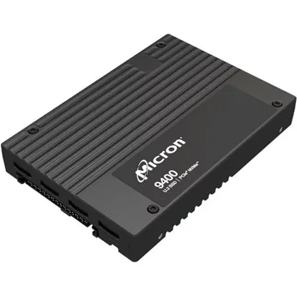 Micron MTFDKCC30T7TGH-1BC1ZABYYR | 9400 PRO Series 30.72TB PCI Express Nvme 4.0 X4 U.3 2.5-Inch Enterprise Solid State Drive-image