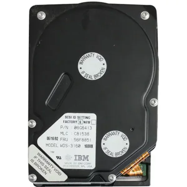IBM 56F8851 | 160MB 3600RPM Scsi 50-Pin 3.5-Inch Hard Drive-image