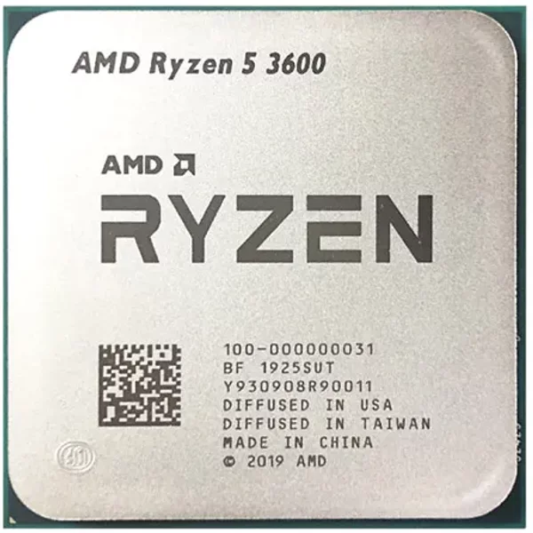 Amd 100-100000031BOX | Ryzen 5 3600 6-Core 3.6Ghz 32MB L3 Cache Socket AM4 Processor-image