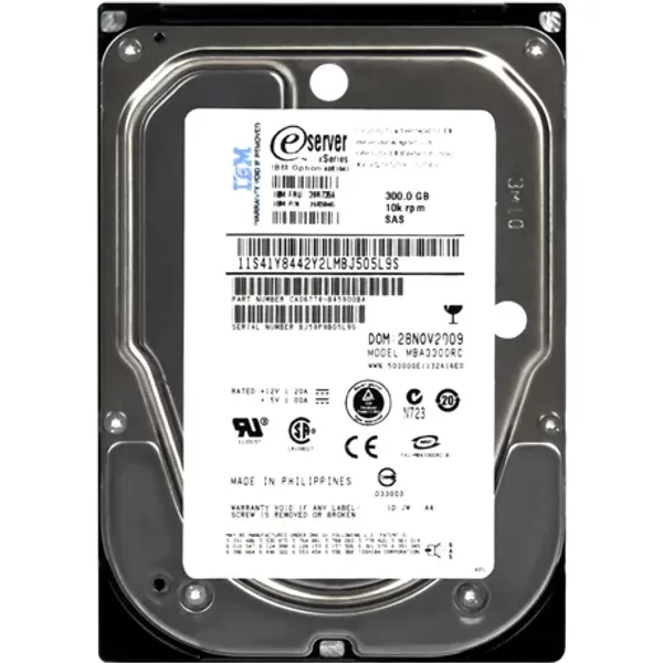 Fujitsu CA06778-B45900BA | 300GB 15000RPM SAS 3Gb/S 16MB Cache 3.5-Inch Hard Drive-image