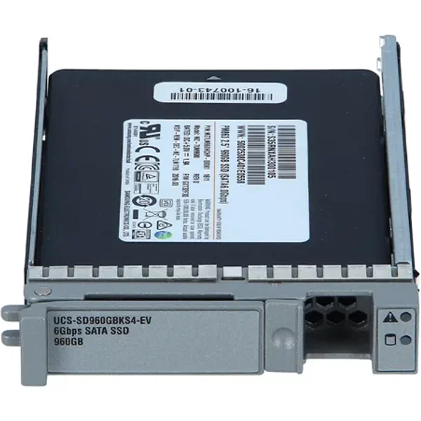Cisco UCS-SD960GBKS4-EV= | 960GB Multi-Level Cell Sata 6Gb/S 2.5-Inch Enterprise Solid State Drive-image