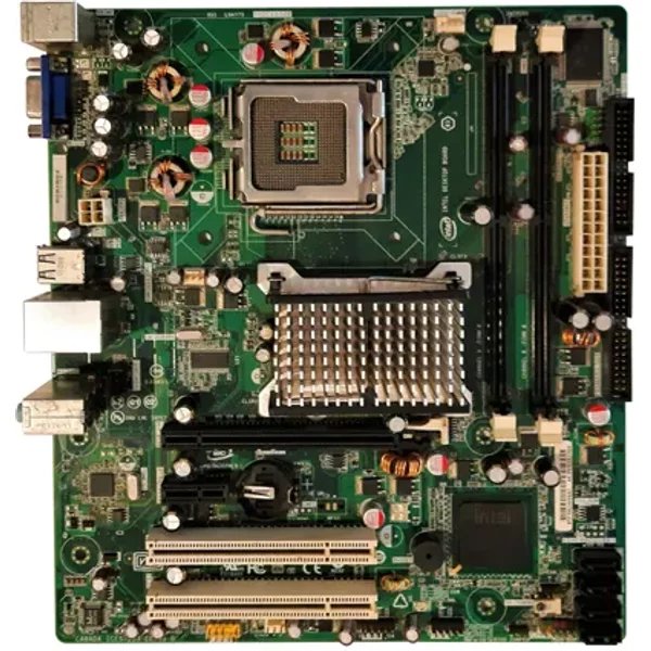 Intel D97573-204 | DG31PR Socket Lga 775 1X Core 2 Duo 2.66 Ghz 1066 Mhz 4GB DDR2 2 X Sdram 2 X Pci Express Microatx System Board (Motherboard)-image