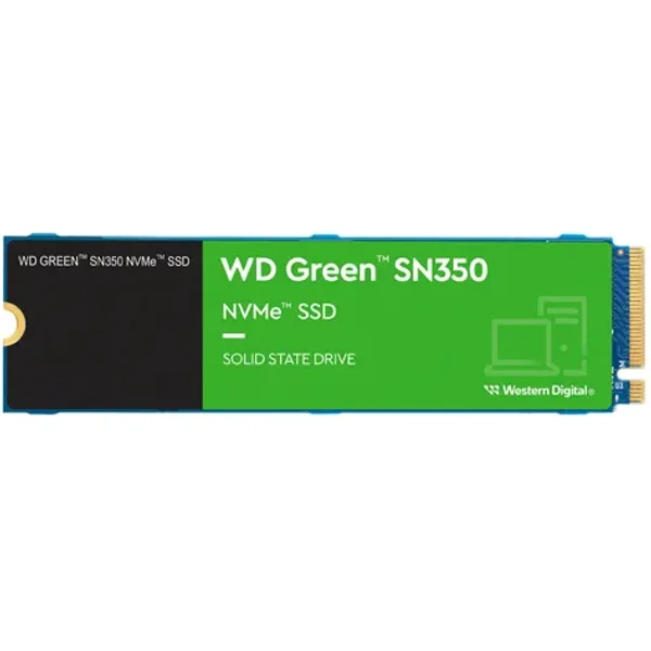 Western Digital WDS500G2G0C | Green SN350 500GB PCI Express NVMe 3.0 x4 M.2 2280 Solid State Drive