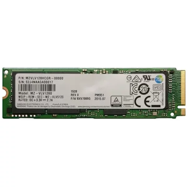 Samsung MZ-VLV5120 | PM951 512GB Triple-Level-Cell Pci Express Nvme 3.0 X4 M.2 2280 Solid State Drive-image