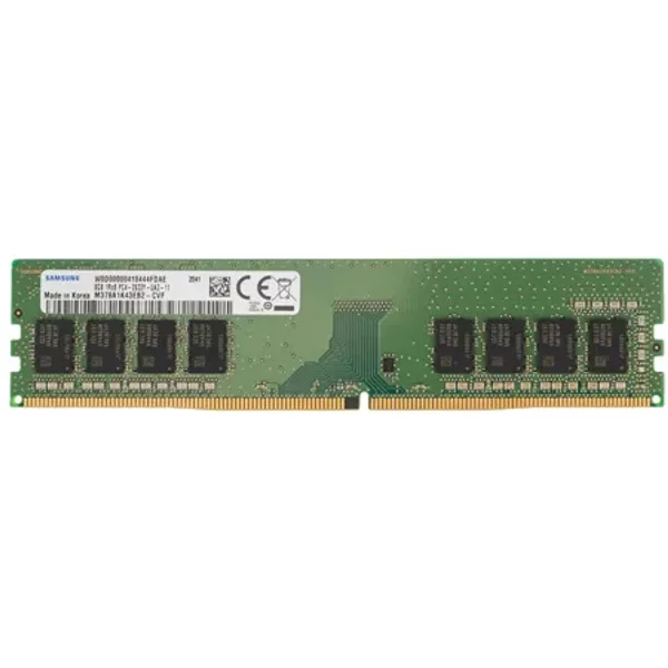 Samsung M378A1K43EB2-CVF | 8GB Ddr4-2933Mhz PC4-23400 Non-Ecc Unbuffered Udimm CL21 1Rx8 1.2V 288-Pin Memory Module-image