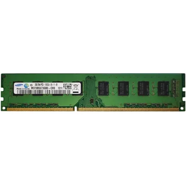 Samsung M378B5673GBO-CH9 | 2GB Ddr3-1333Mhz PC3-10600 Non-Ecc Unbuffered Udimm CL9 2Rx8 1.5V 240-Pin Memory Module-image
