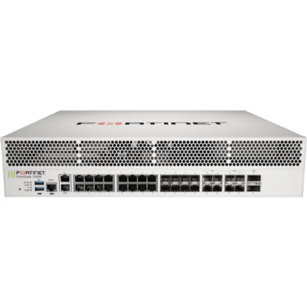 Fortinet FG-1100E | FortiGate 1100E Series 2 x Ports 40GBase-X + 4 x Ports SFP28 + 4 x Ports SFP+ + 8 x Ports SFP + 16 x Ports 1GbE RJ-45 2U Rack-Mountable Network Security Firewall Appliance
