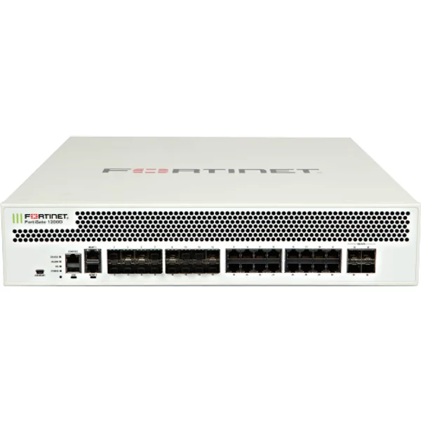 Fortinet FG-1200D-BDL-USG-874-12 | Fortigate 1200D 18 X Ports Ge RJ-45 + 16 X Ports Sfp + 4 X Ports 10GE Sfp+ Slots 2U Managed Network Security/Firewall Appliance-image