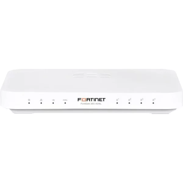 Fortinet FG20CADSLABDL90048 | Fortigate 20C-ADSL 1000Base-T 4 X RJ-45 1 X Wan 1 X Usb Firewall Appliances-image