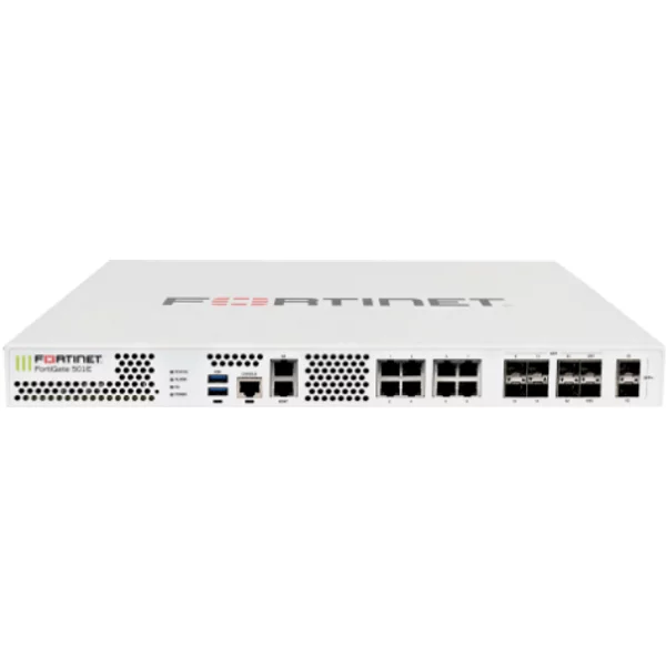 Fortinet FG-501E-BDL-974-60 | FG-501E + 10 X Port 1000Gbase-X Ge + 9 X RJ45 + 2 X Sfp+ Manage 1U H+ 24X7 With Fc & Fg Firewall-image