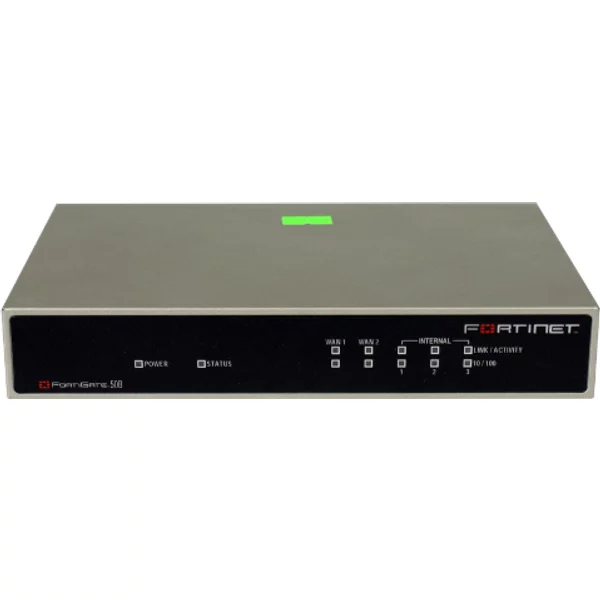 Fortinet FG-50B | Fortigate 50B 3 X Ports 10/100Base-Tx + 2 X Ports RJ-45 Wan Security Appliance-image