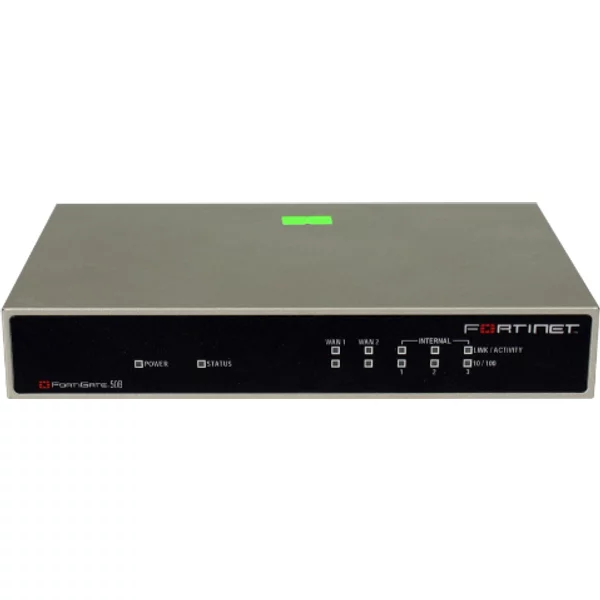 Fortinet FG-50B-US | Fortigate 50B 3 X Ports 10/100Base-Tx + 2 X Ports RJ-45 Wan Security Appliance-image