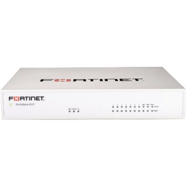Fortinet FG-61F-BDL-811-12 | Fortigate 60F Series FG-61F 10 X Ports 10/100/1000Base-T Network Security Firewall Appliance-image