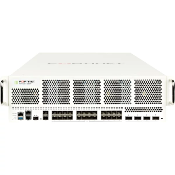 Fortinet FG-6501F | Fortigate 6000F Series 4 X Ports 100Gbase-X + 24 X Ports SFP28 + 3 X Ports Sfp+ + 2 X Ports 1Gbe RJ-45 Management 3U Rack-Mountable Network Security Firewall Appliance-image