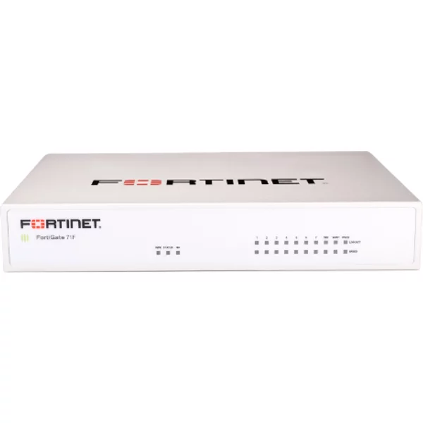 Fortinet FG-71F | Fortigate 71F 2 X Ge RJ45 Wan Ports + 1 X Ge RJ45 Dmz Port + 2 X Ge RJ45 Fortilink Ports + 5 X Ge RJ45 Internal Ports Network Security Firewall Appliance-image