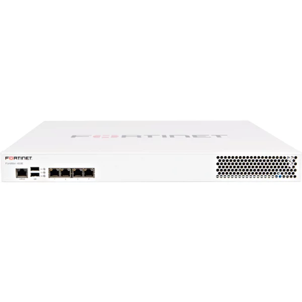 Fortinet FML-400E-BDL-953-12 | Fortimail 400E 4 X RJ-45 Ports 1000Base-T Manageable 1U Rack-Mountable Network Security Firewall Appliance-image