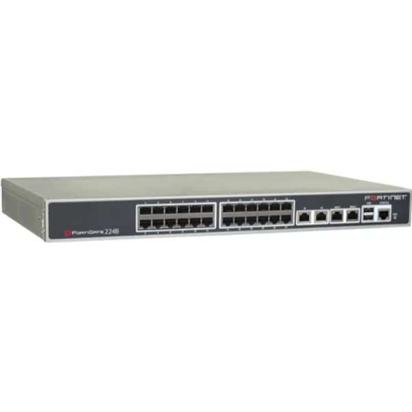 Fortinet FORTIGATE-224B | Fortigate 224B 24 X Ports 10/100Base-Tx + 2 X Ports 10/100Base-Tx Wan Security Appliance-image