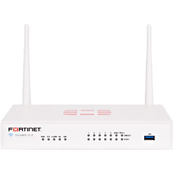 Fortinet FWF-51E-LENC-BDL | Fortiwifi 51E RJ45 7 X Ports 1000Base-T + Aes Gige Manageable (256-Bit) Firewall-image