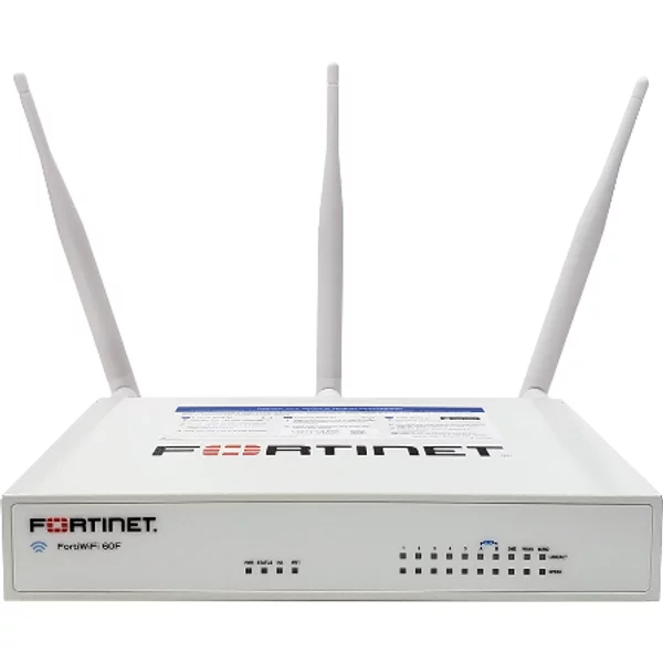 Fortinet FWF-60F-A | Fortiwifi 60F 2 X Ge RJ45 Wan Ports + 1 X Ge RJ45 Dmz Port + 2 X Ge RJ45 Fortilink Ports + 5 X Ge RJ45 Internal Ports Network Security Firewall Appliance-image