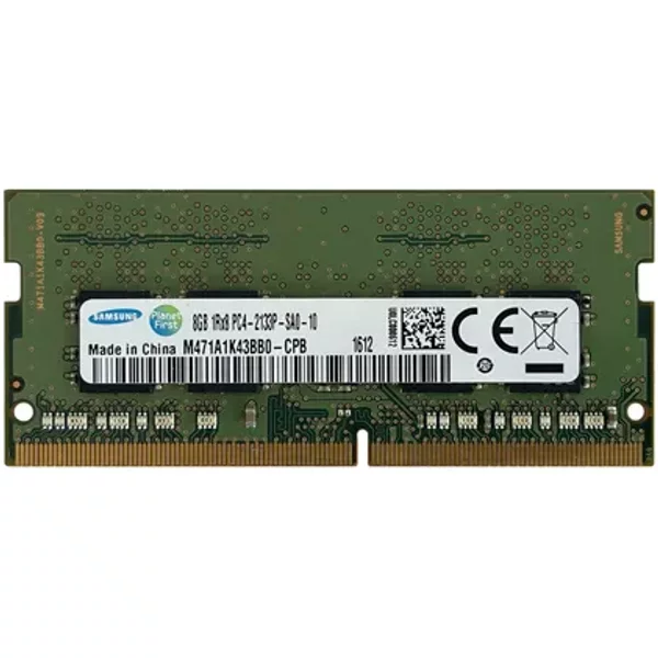 Samsung M471A1K43BB0-CPB | 8GB Ddr4-2133Mhz PC4-17000 Non-Ecc Unbuffered Sodimm CL15 1Rx8 1.2V 260-Pin Memory Module-image